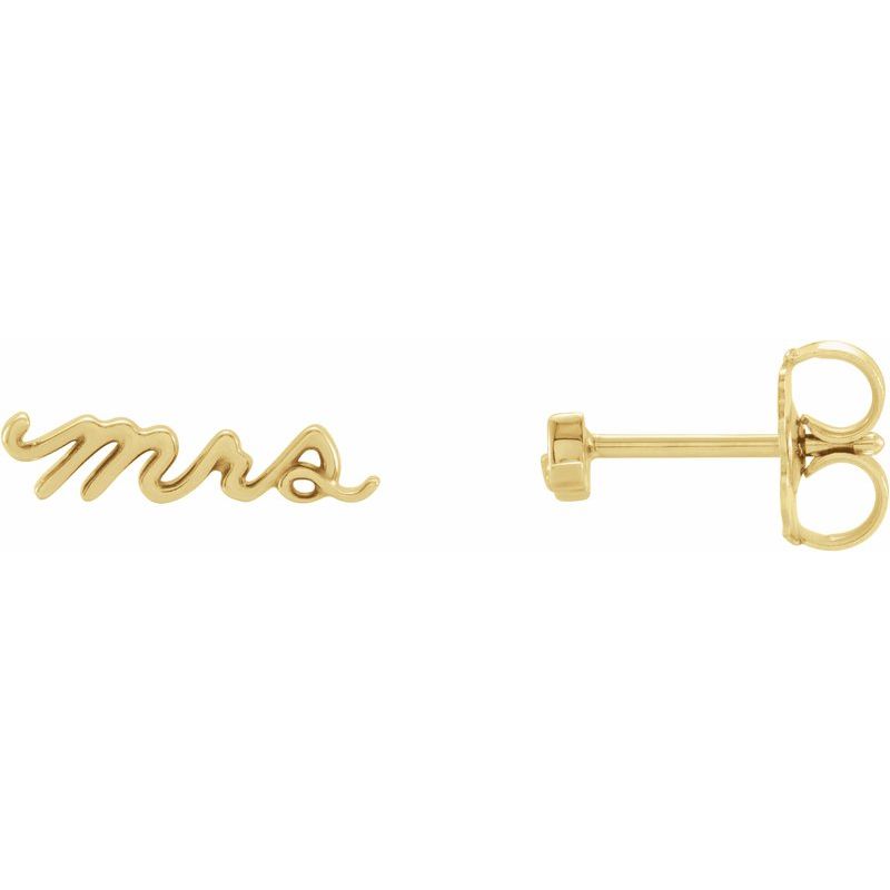 Mrs Earrings
