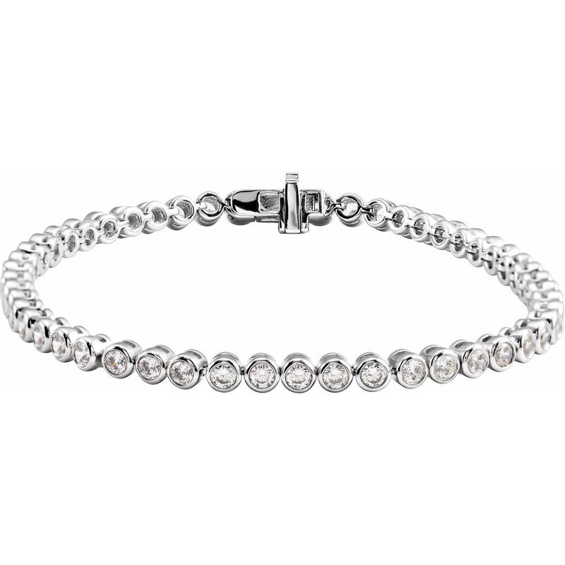 Bezel-Set Bracelet