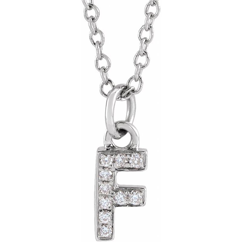 Petite Initial Necklace
