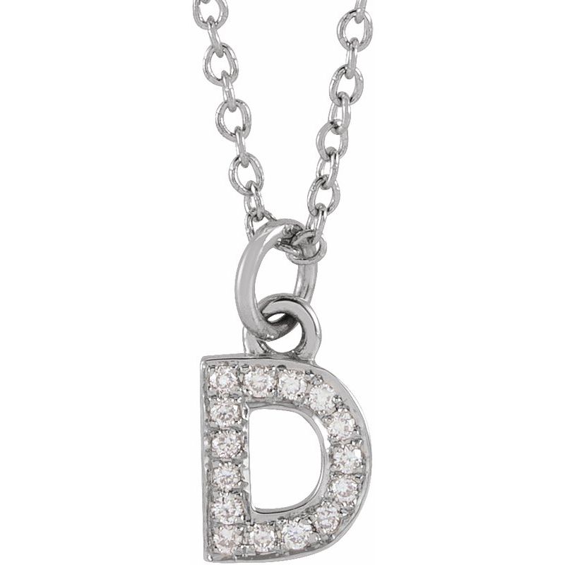 Petite Initial Necklace