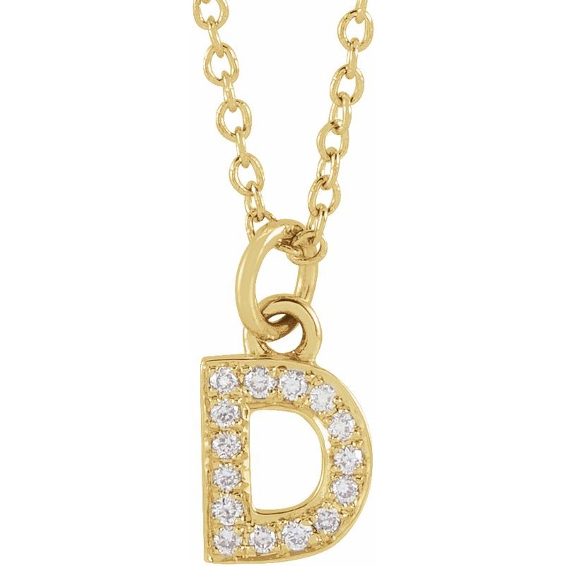 Petite Initial Necklace