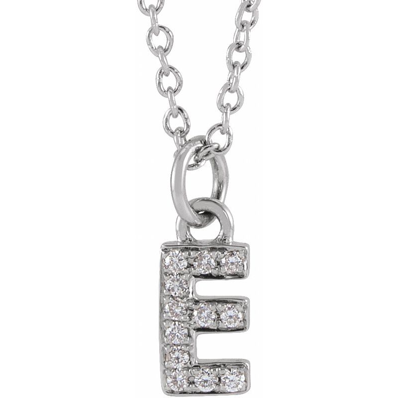 Petite Initial Necklace