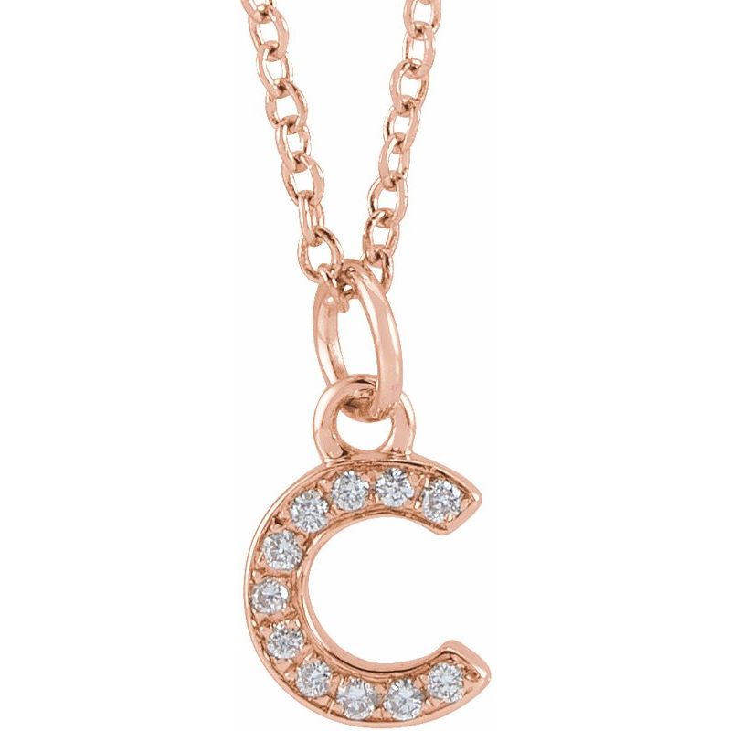 Petite Initial Necklace