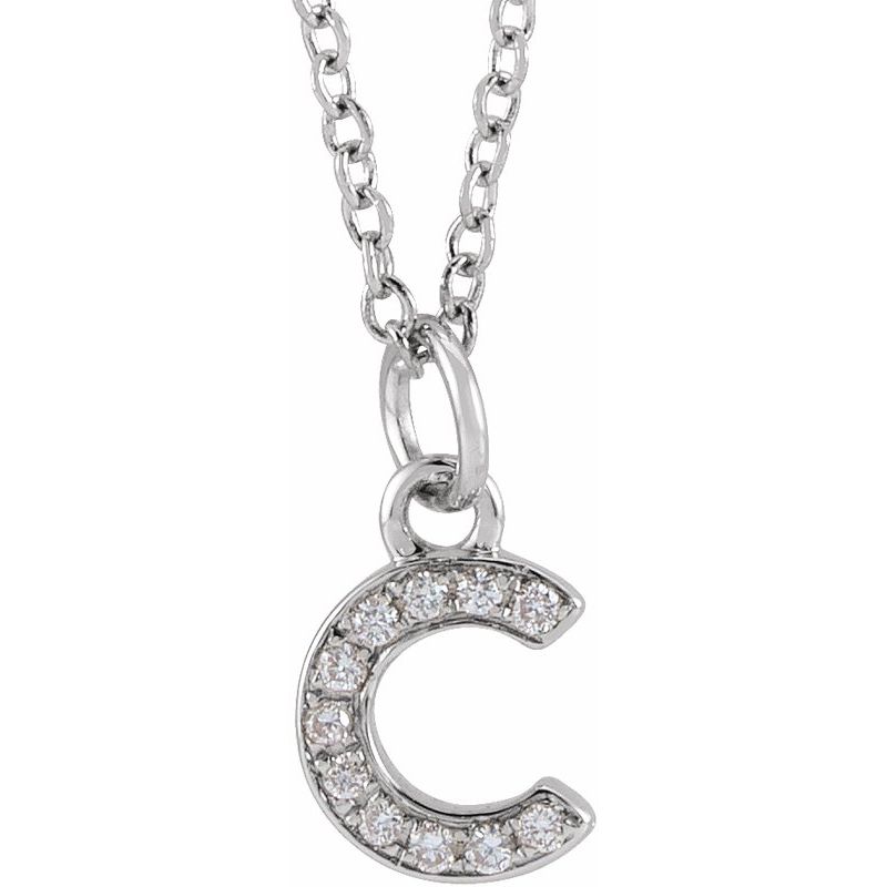 Petite Initial Necklace
