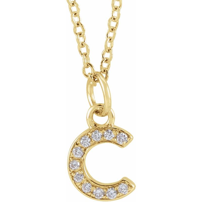 Petite Initial Necklace