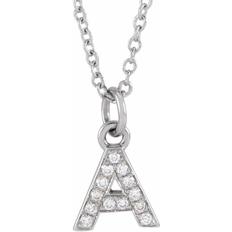 Petite Initial Necklace