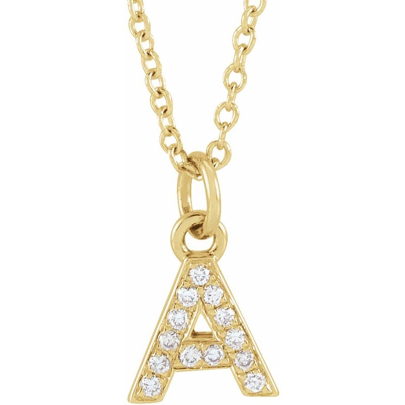 Petite Initial Necklace