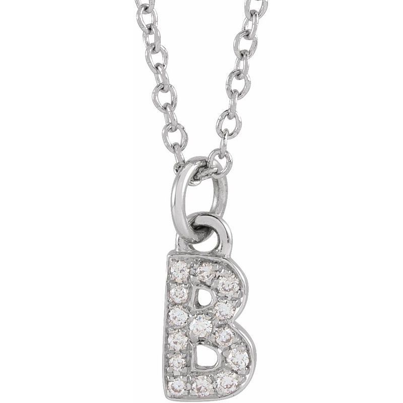Petite Initial Necklace
