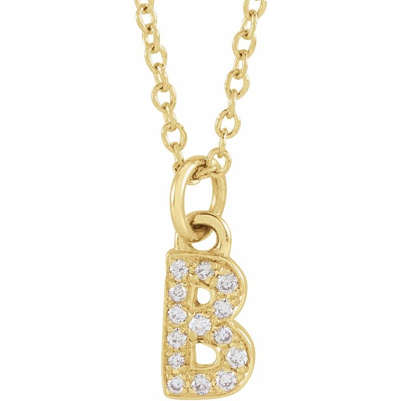 Petite Initial Necklace