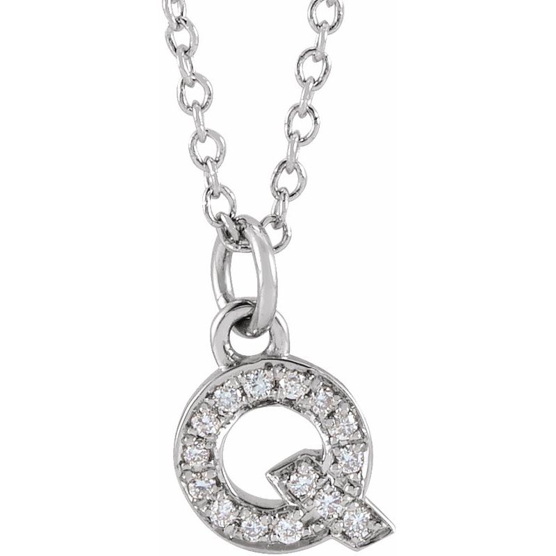 Petite Initial Necklace