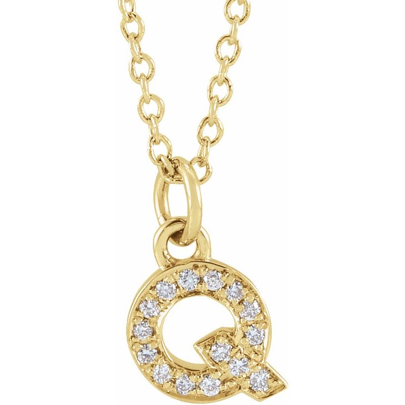 Petite Initial Necklace