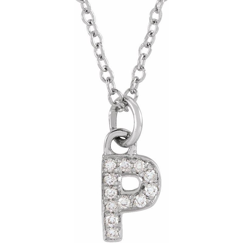 Petite Initial Necklace