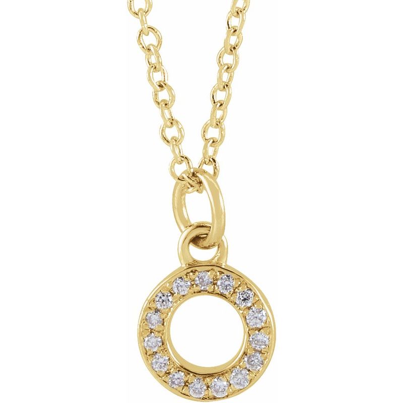 Petite Initial Necklace