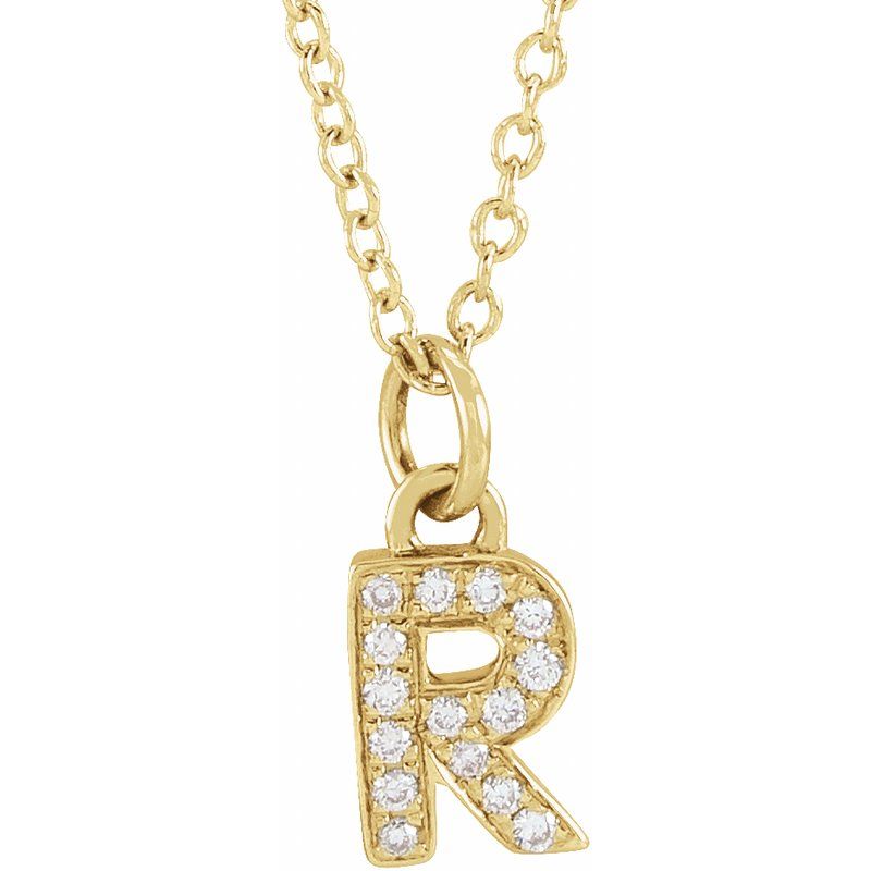 Petite Initial Necklace