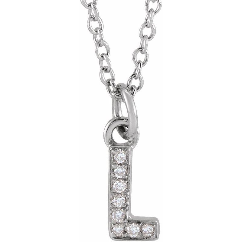 Petite Initial Necklace