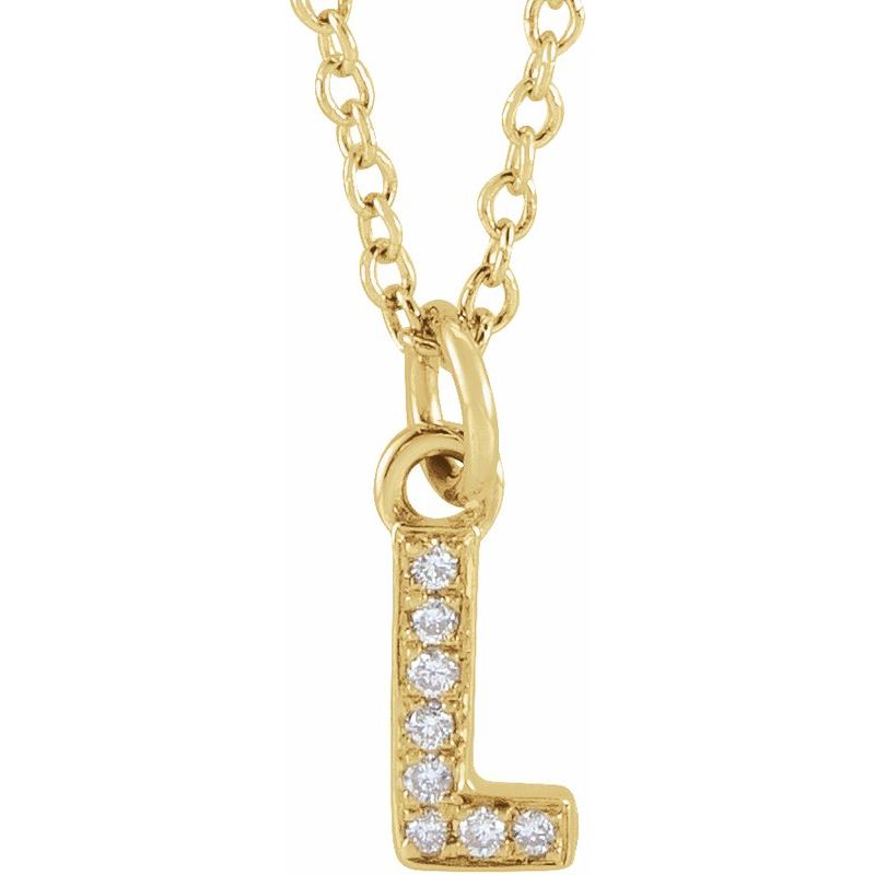 Petite Initial Necklace