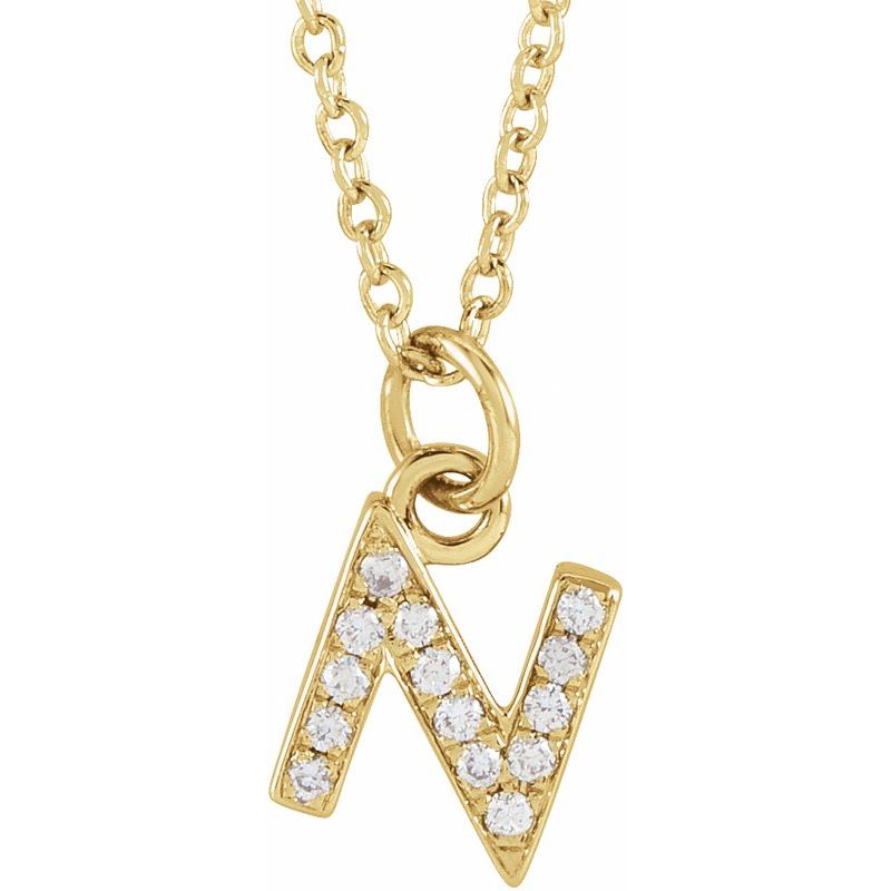 Petite Initial Necklace