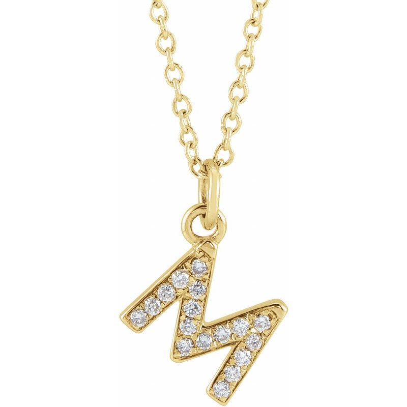 Petite Initial Necklace