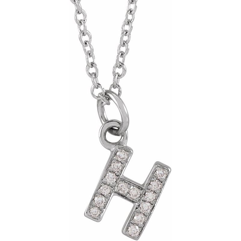 Petite Initial Necklace