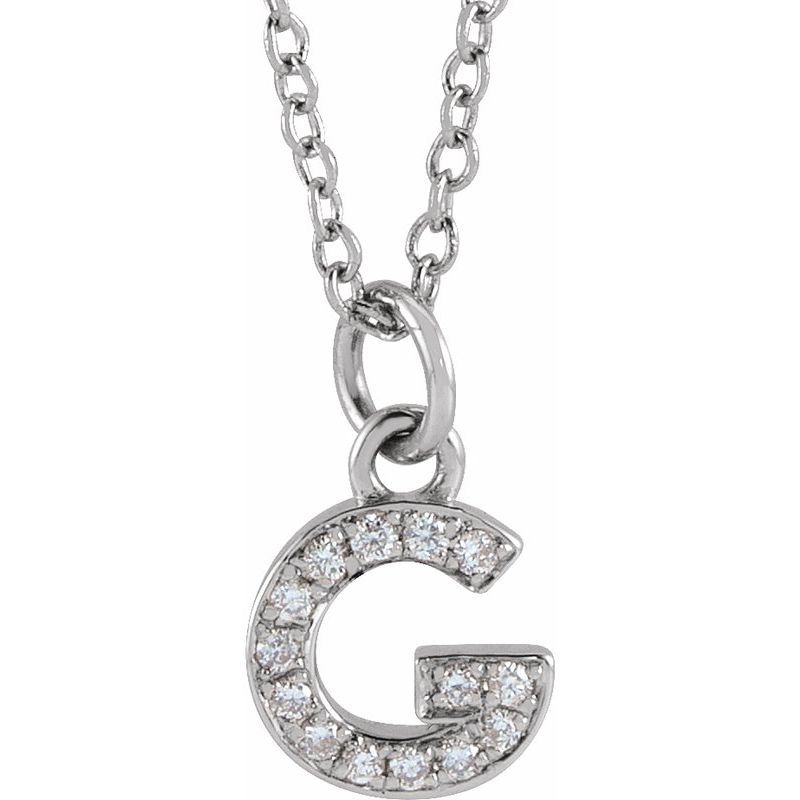 Petite Initial Necklace