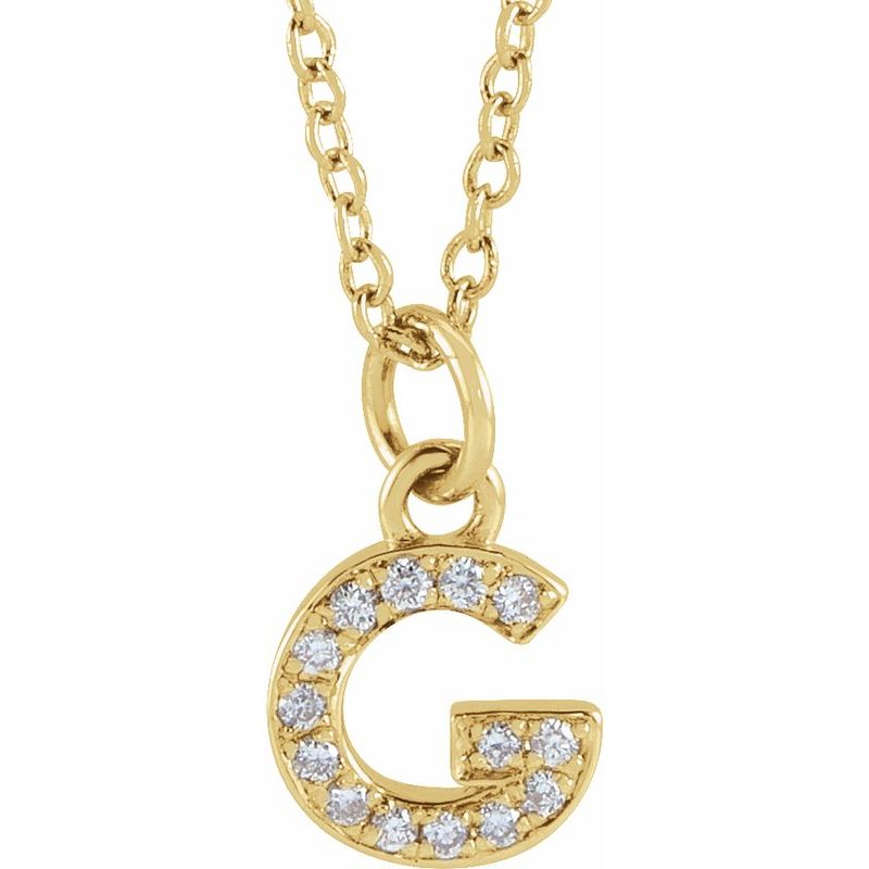 Petite Initial Necklace