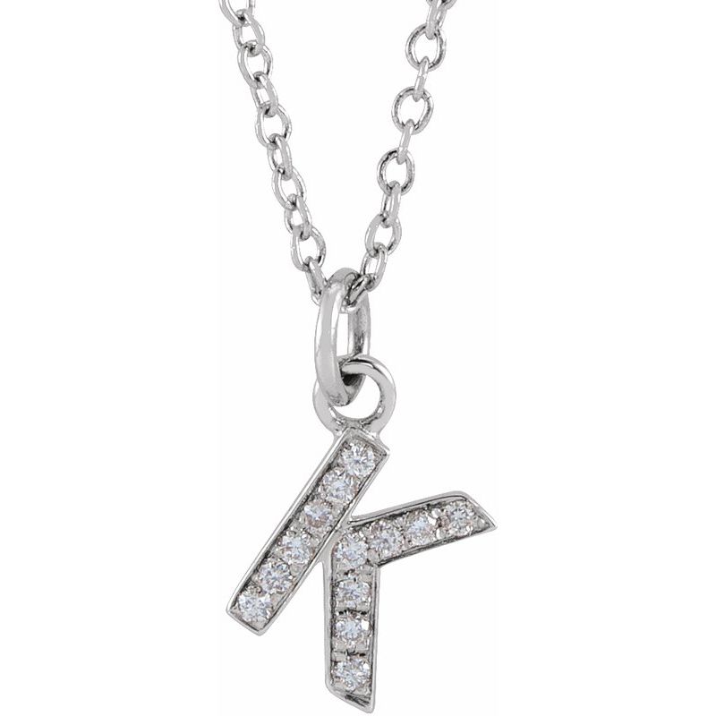 Petite Initial Necklace