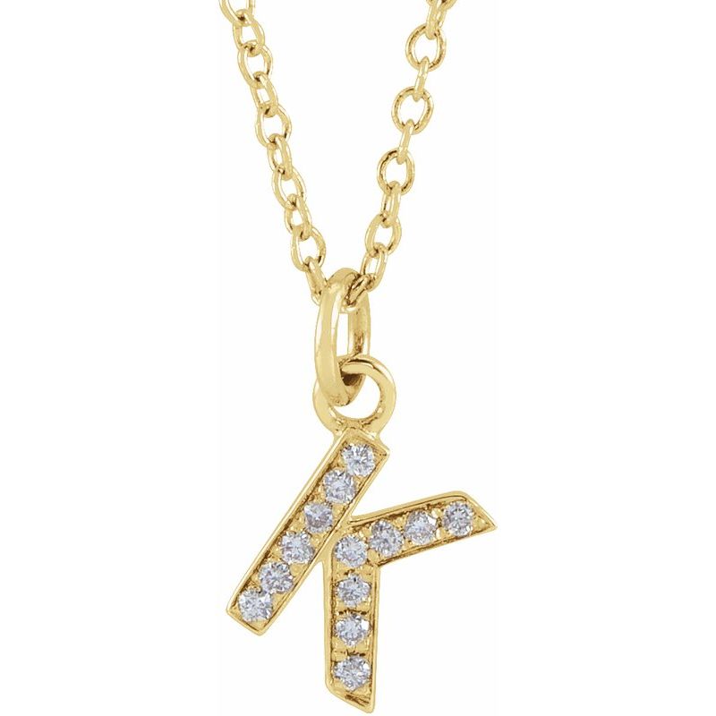 Petite Initial Necklace