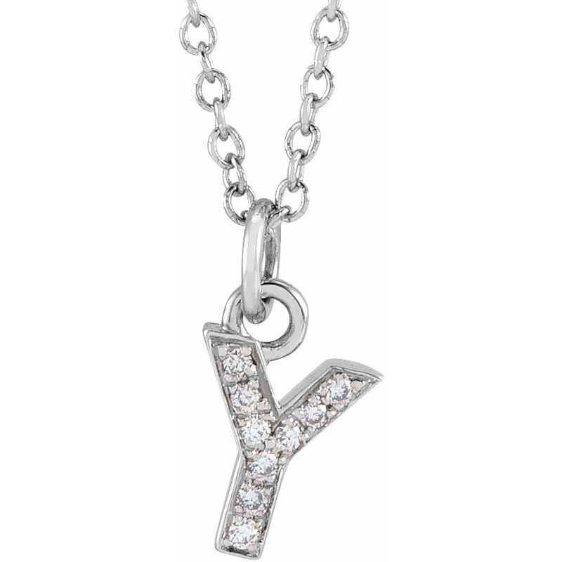 Petite Initial Necklace