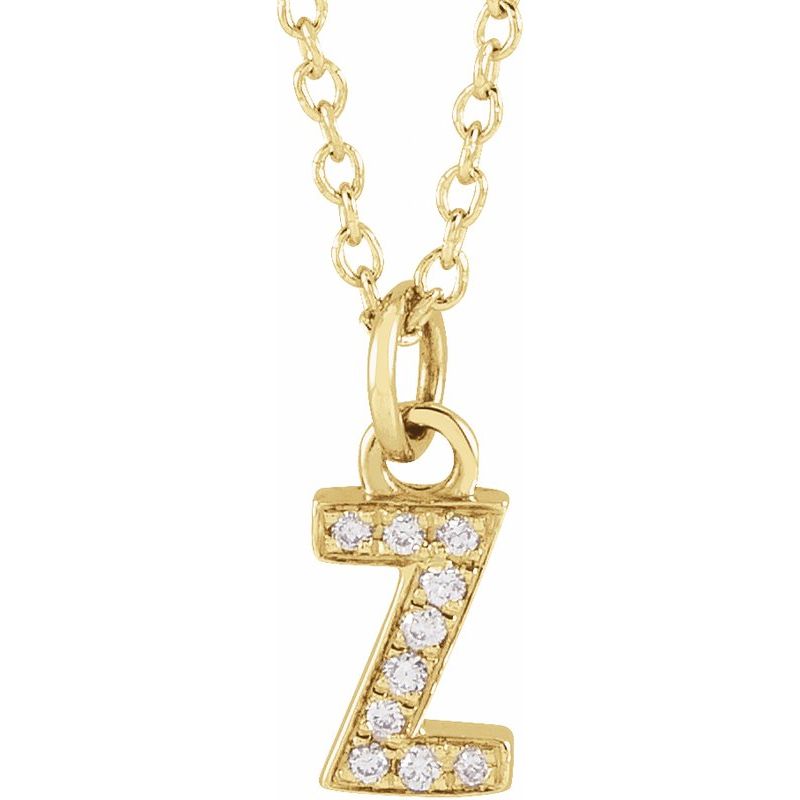Petite Initial Necklace