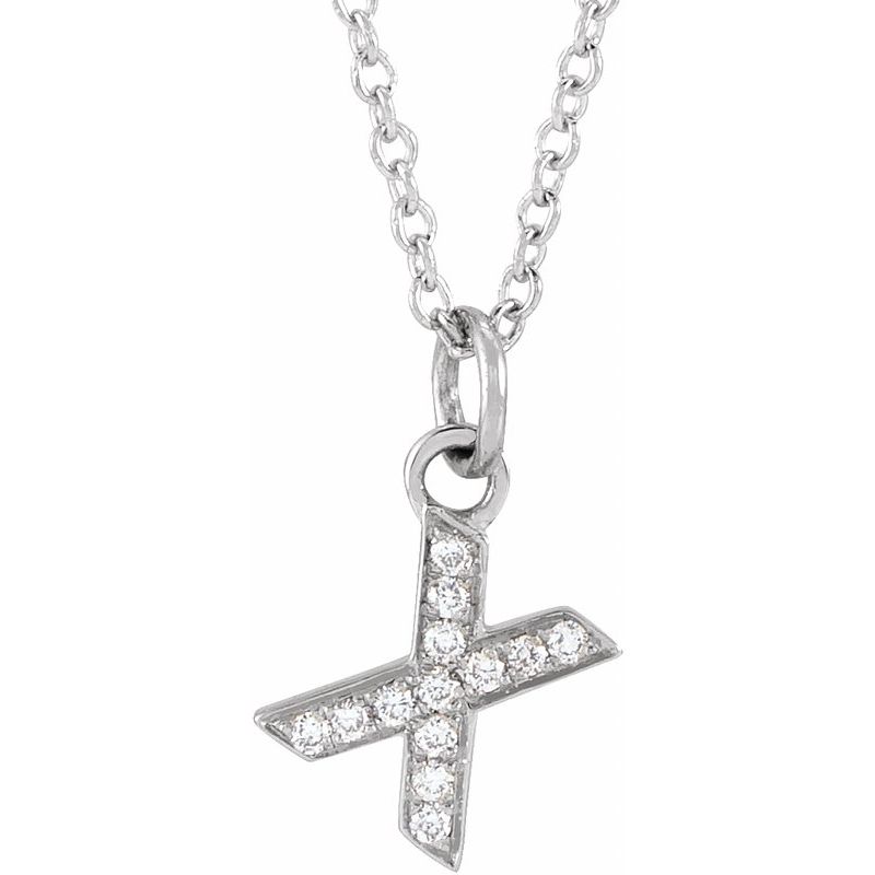 Petite Initial Necklace