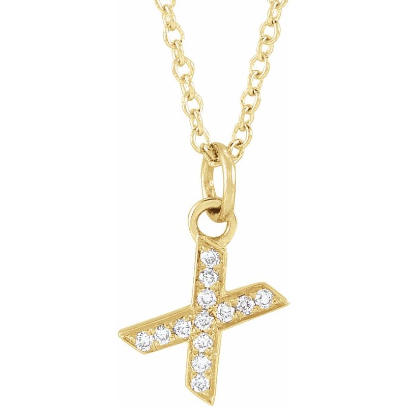 Petite Initial Necklace