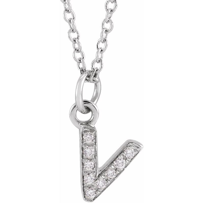 Petite Initial Necklace