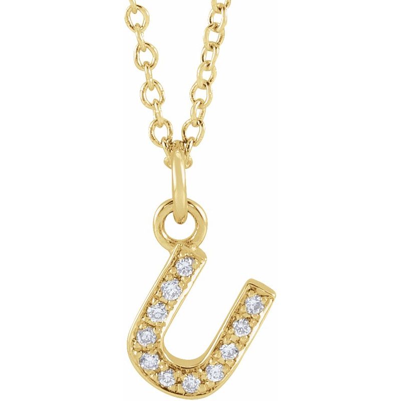 Petite Initial Necklace