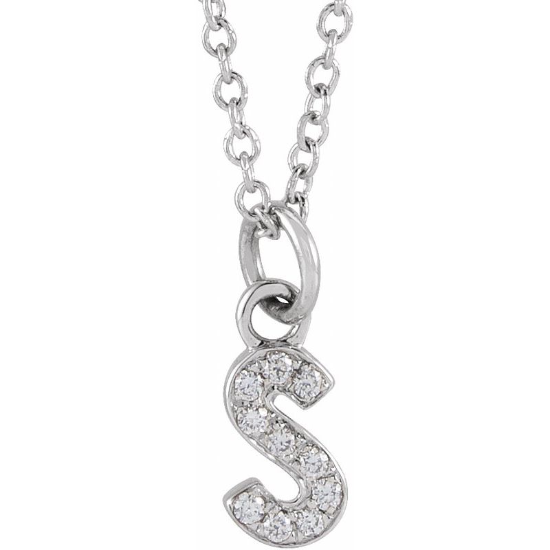 Petite Initial Necklace