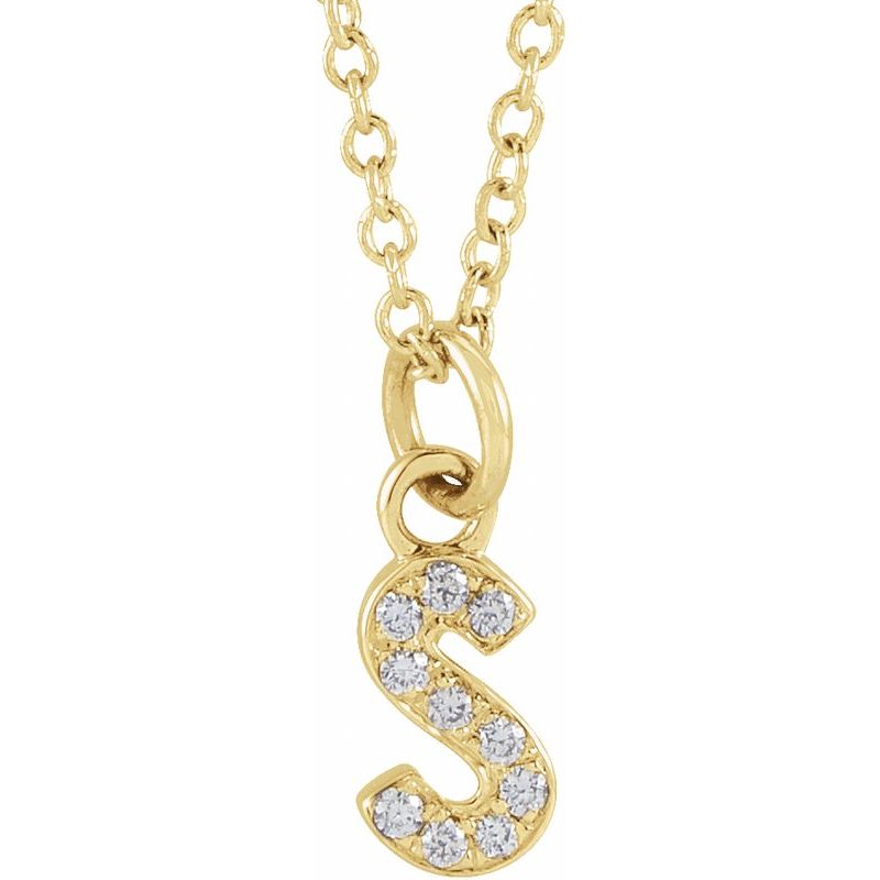 Petite Initial Necklace