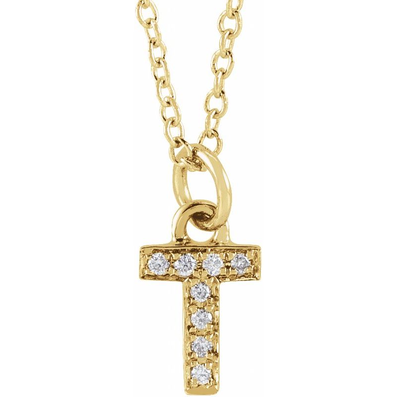 Petite Initial Necklace