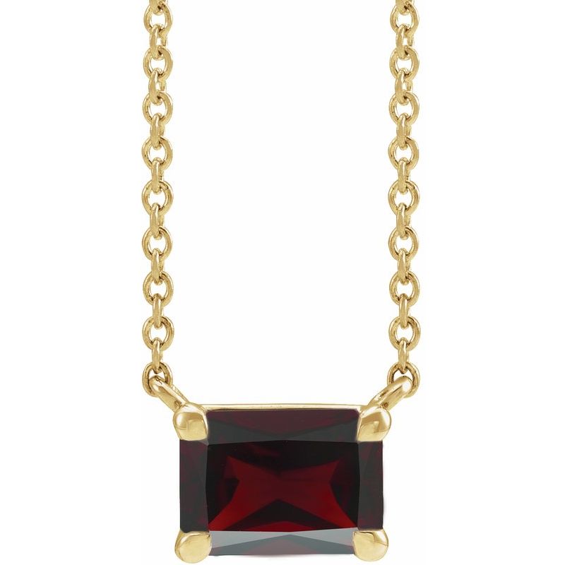 Claw-Prong Solitaire Necklace or Center