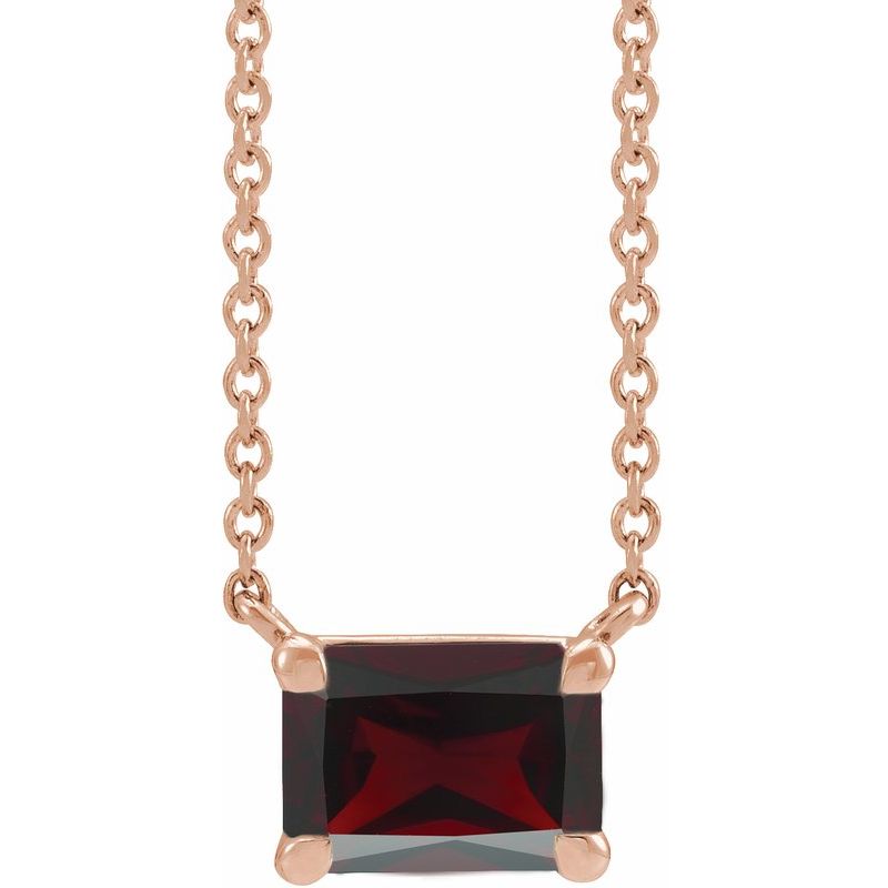 Claw-Prong Solitaire Necklace or Center