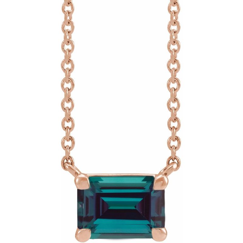 Claw-Prong Solitaire Necklace or Center