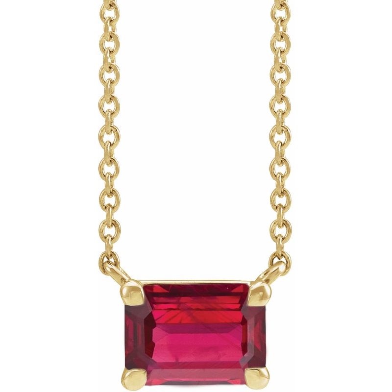Claw-Prong Solitaire Necklace or Center