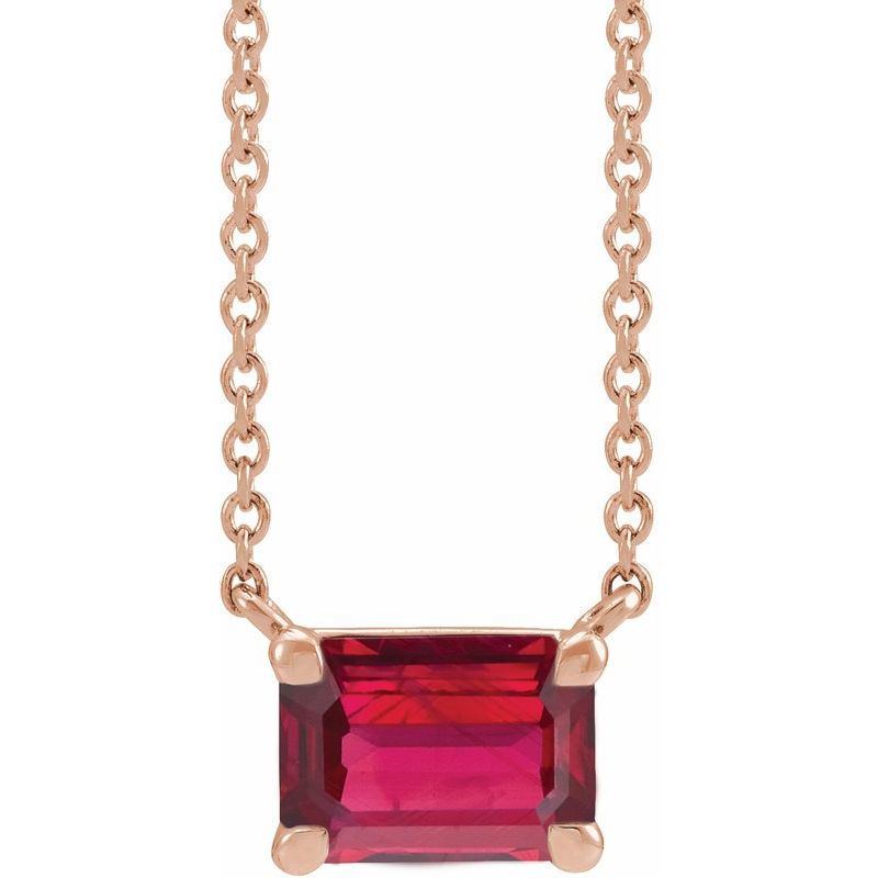 Claw-Prong Solitaire Necklace or Center