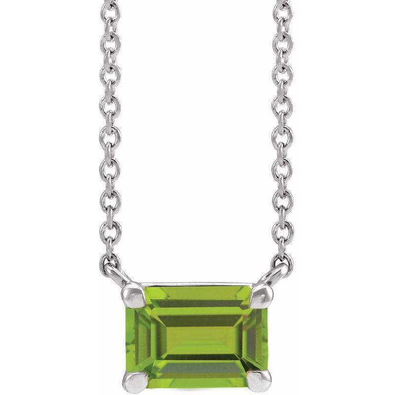 Claw-Prong Solitaire Necklace or Center