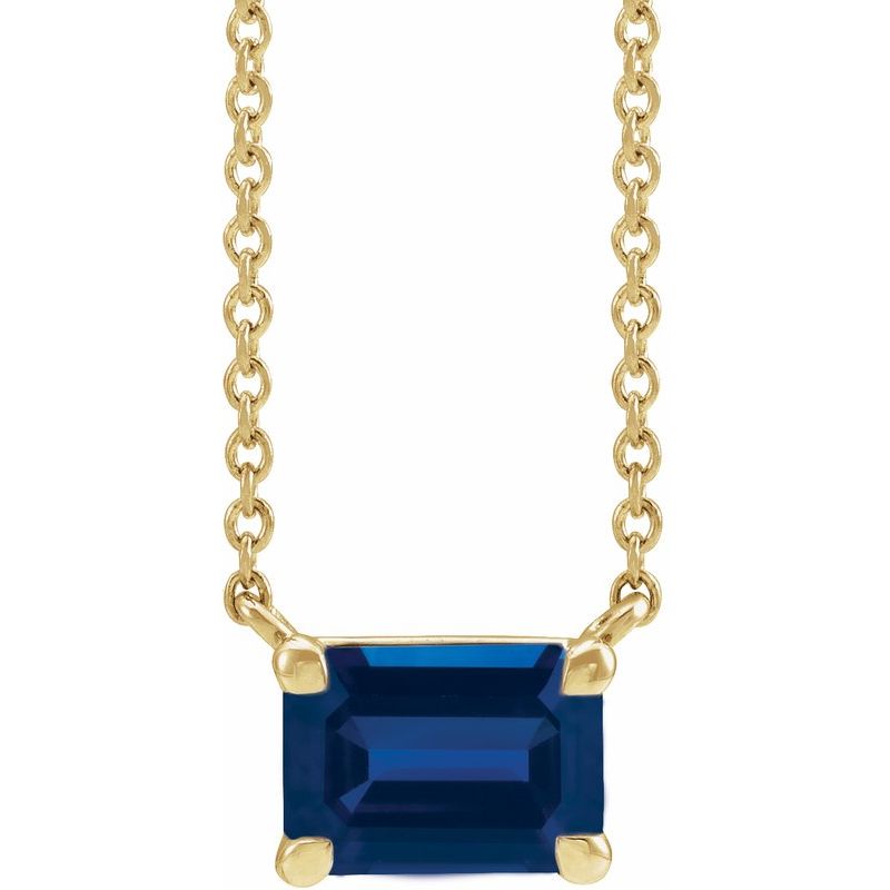 Claw-Prong Solitaire Necklace or Center
