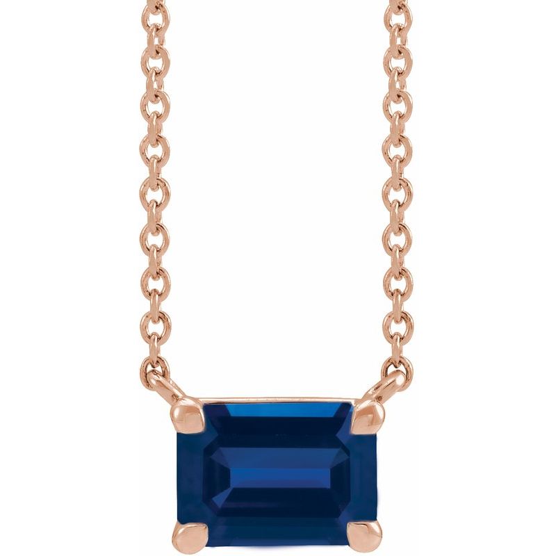 Claw-Prong Solitaire Necklace or Center