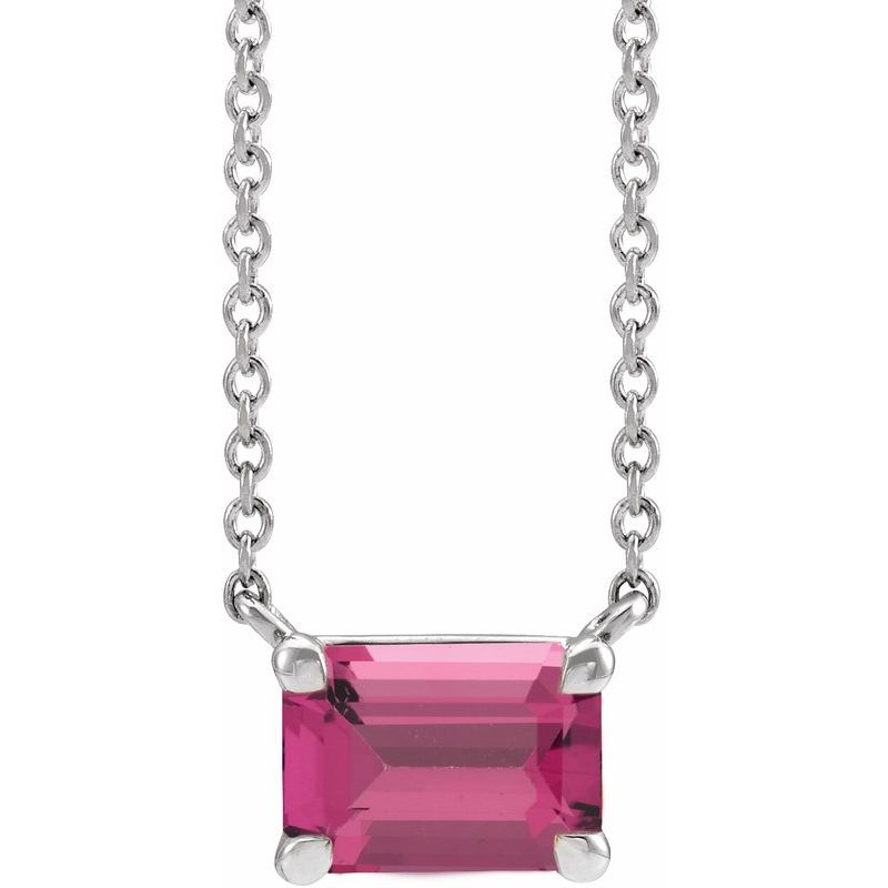 Claw-Prong Solitaire Necklace or Center