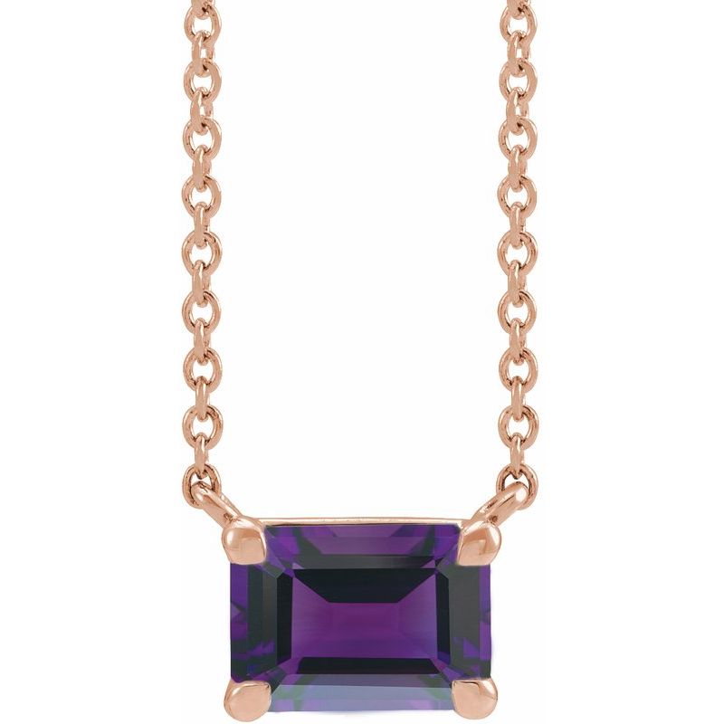 Claw-Prong Solitaire Necklace or Center