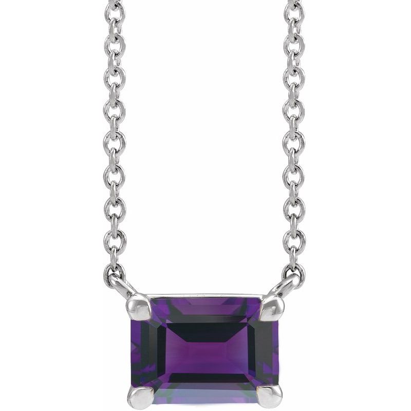 Claw-Prong Solitaire Necklace or Center