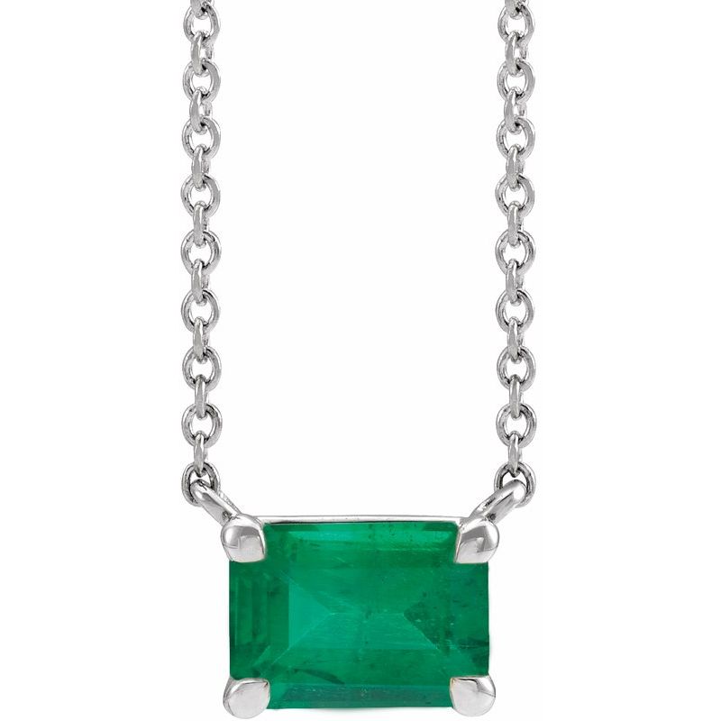 Claw-Prong Solitaire Necklace or Center