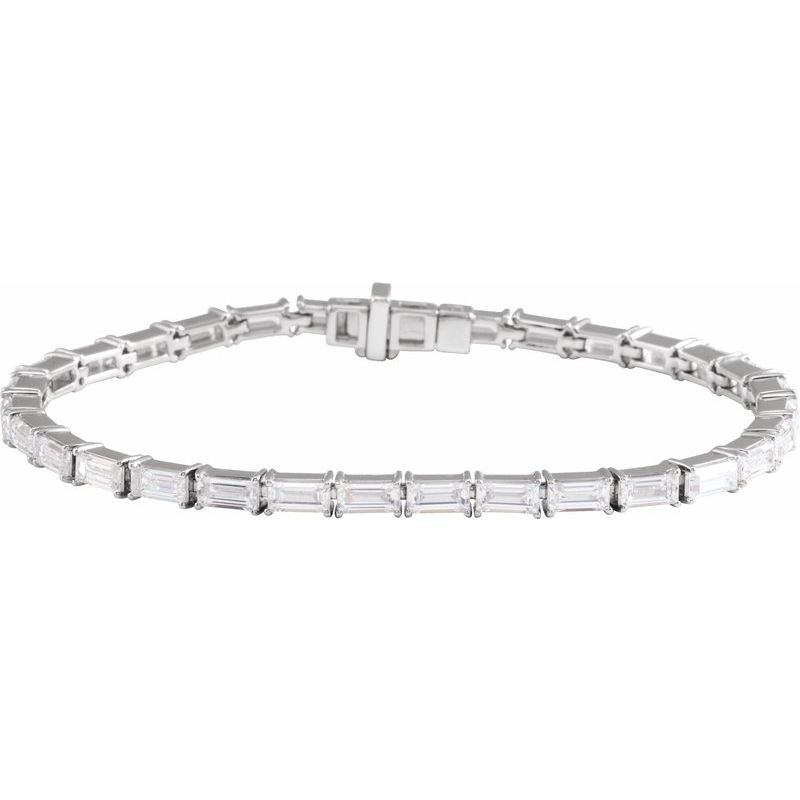 Lab-Grown Diamond Line Bracelet