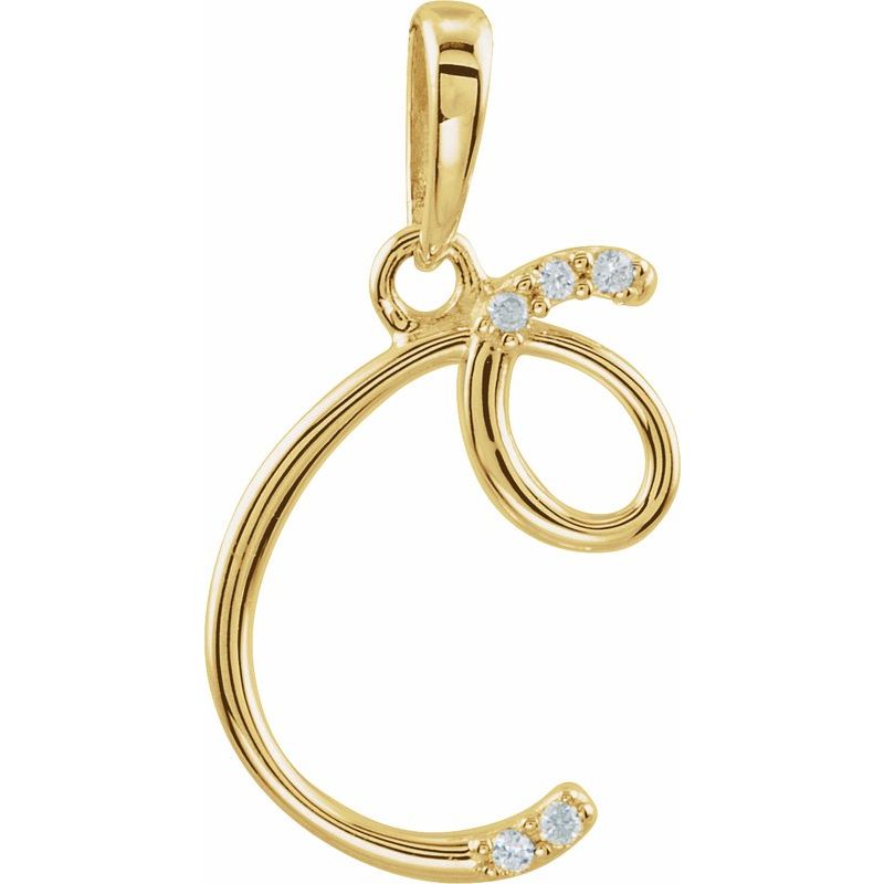Initial Necklace or Pendant